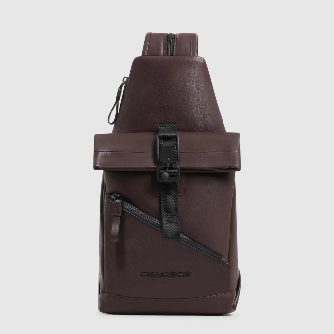 Рюкзак слинг PIQUADRO HARPER CA6784AP/TM коричневый